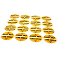 16 Pairs Diesel Only Stickers for Trucks Tractors & Fuel Tanks