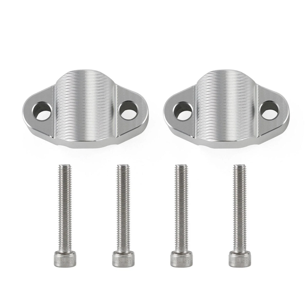 CNC Silver Handle Bar Clamp Riser for CF-Moto CF800MT (2021–2022)