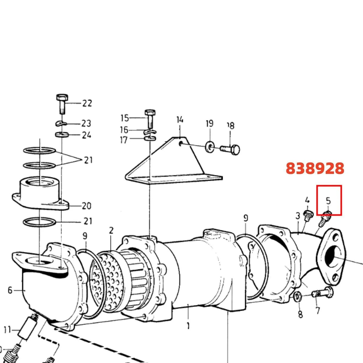 2X Plug for Volvo Penta AD AQA AQD BB D11 D12 D6 D7 D9 TAMD (2001–2003)