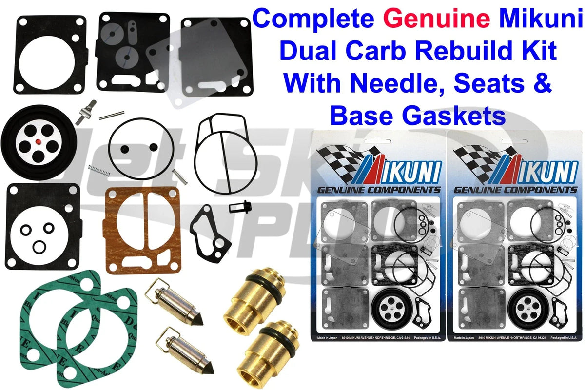 Mikuni Dual Carb Rebuild Kit for SeaDoo GT XP (587)