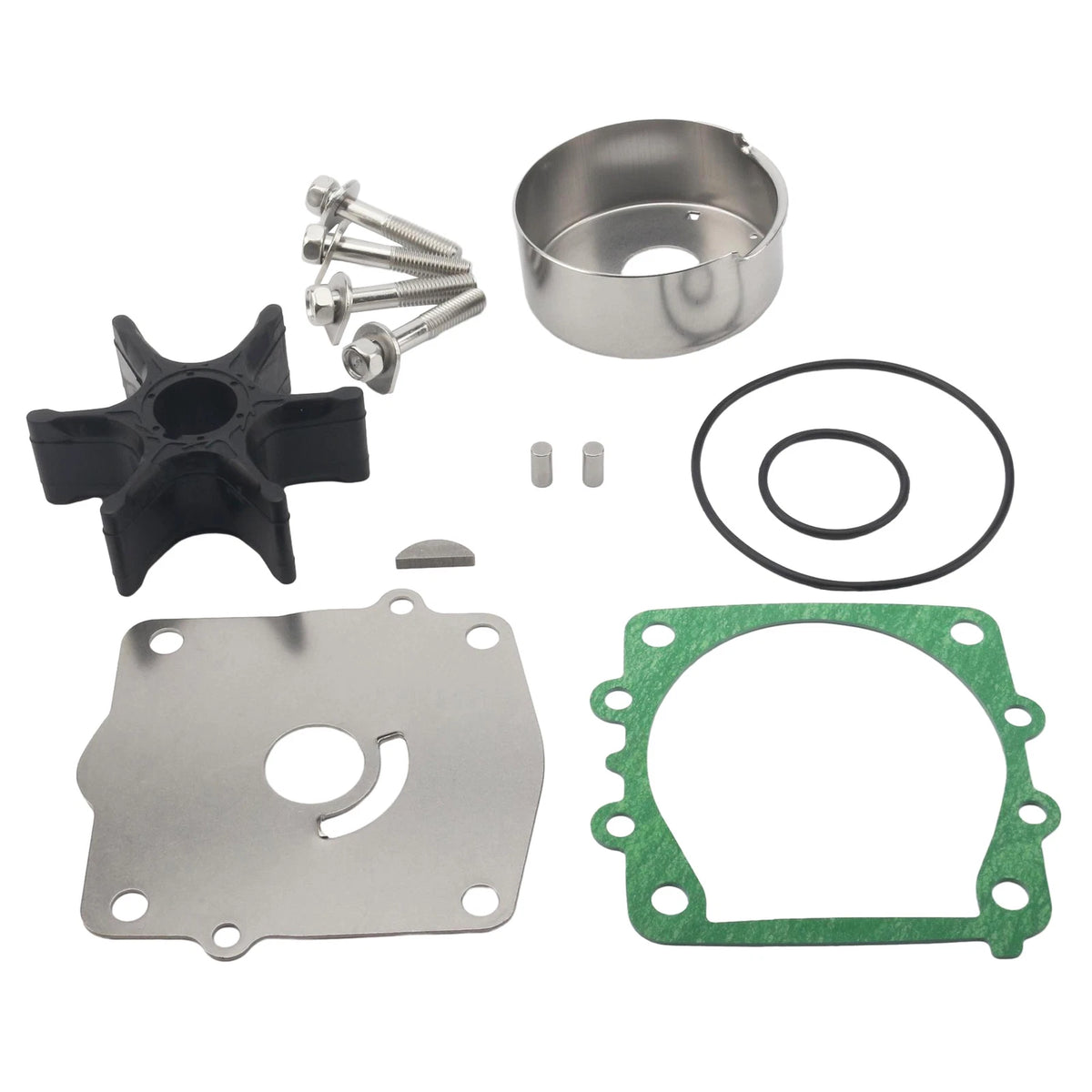 Water Pump Repair Service Kit Fits Yamaha Outboard 6E5-W0078-A1 6E5-W0078-01
