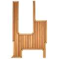 Cobalt R33 2022 Boat Forward Walk Teak Floor Panel - Teakwood