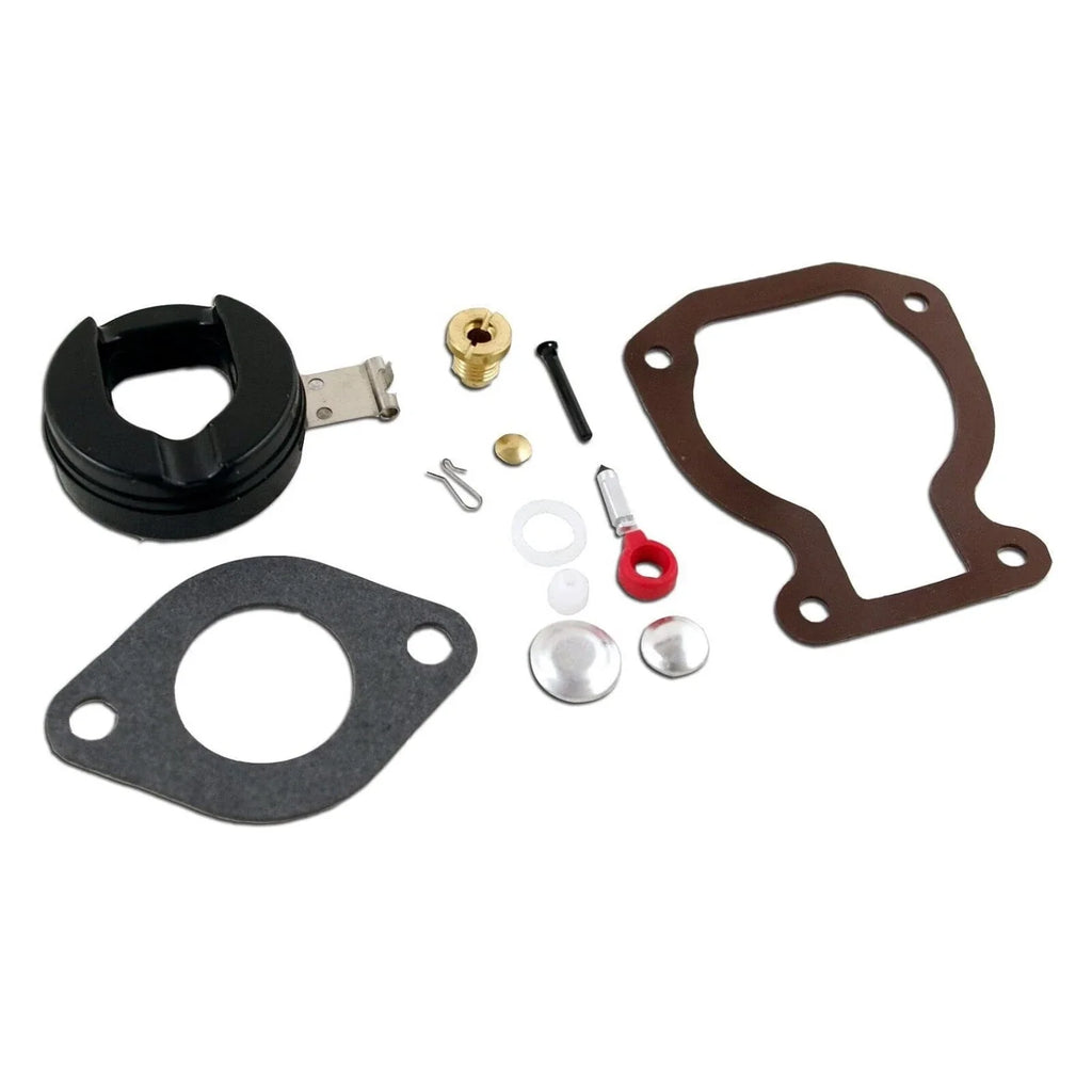 Carburetor Kit w/ Float for Johnson Evinrude 9.9 HP 15 HP (1974–1988) 398453