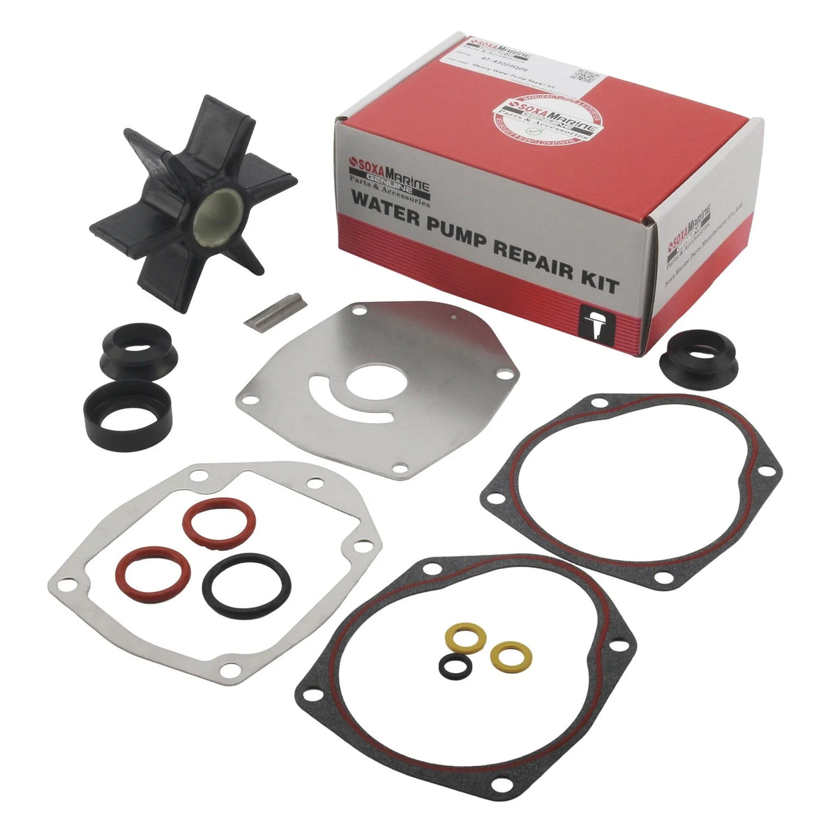 Water Pump Service Kit for Mercruiser Alpha One Gen II (47-43026Q06, 18-3214, 12043)