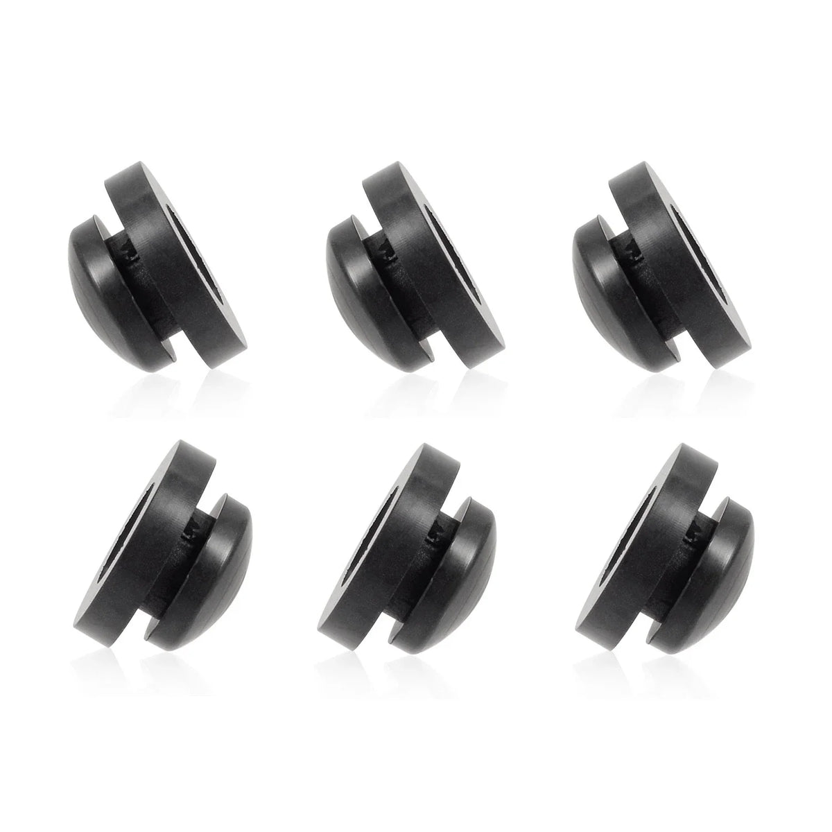 Set of 6 Front Fender Mounting Grommets for Honda FourTrax 250 TRX250R (1986–1989)