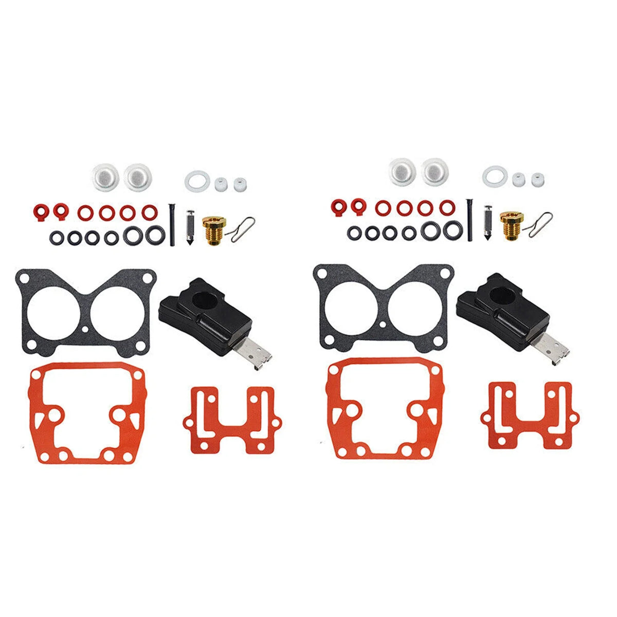2X Carburetor Rebuild Kit for Johnson Evinrude V4 (85-140 HP)