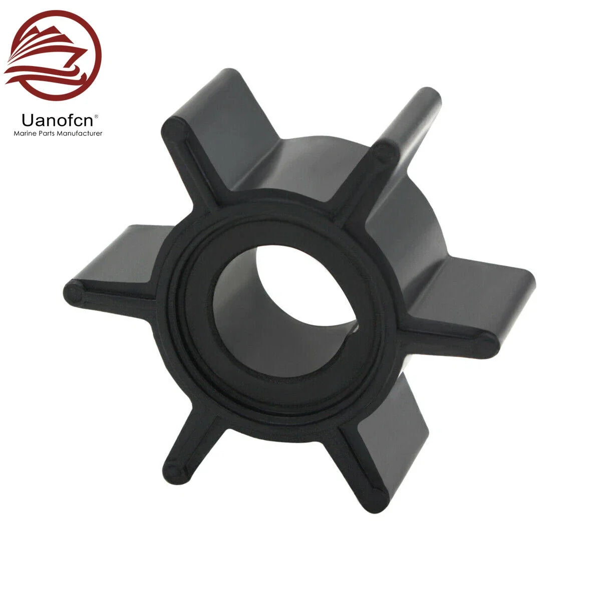 Water Pump Impeller for Tohatsu Nissan 2HP 2.5/3.5/5/6HP (1990–2023) 369-65021-1