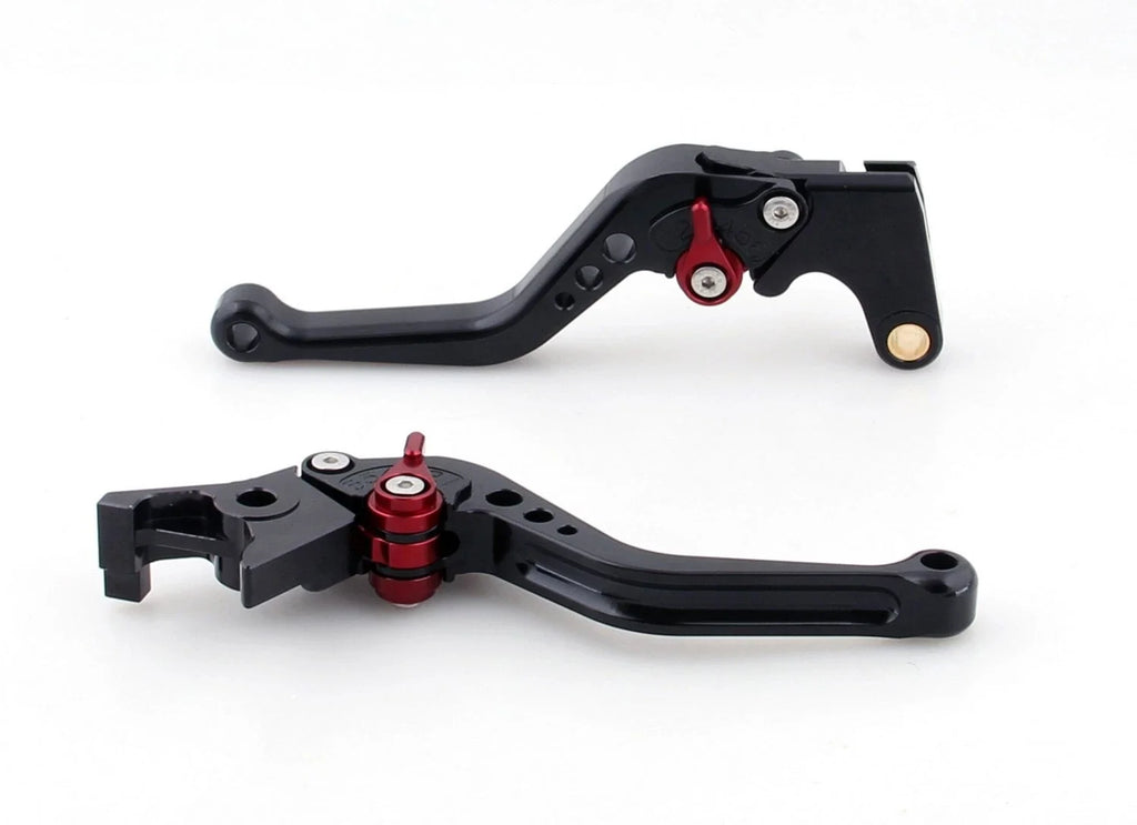 Short Brake Clutch Levers for Honda CBR929RR (2000–2001) - Black