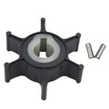 Water Pump Impeller and Pin 646-44352-01 for Yamaha 2HP 2 Stroke Motor Outboard