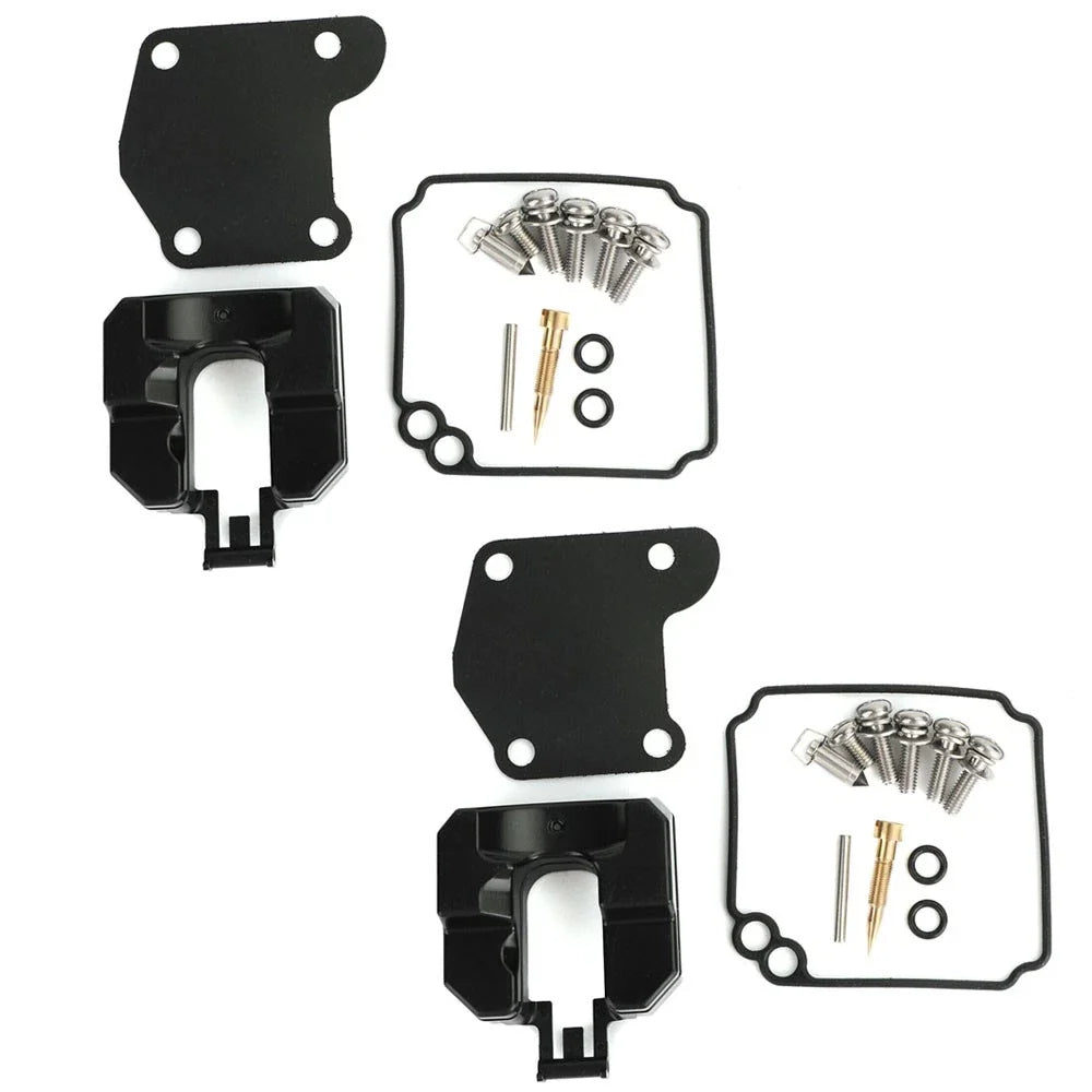 2X Carburetor Repair Kit for Yamaha 9.9HP 15HP Outboard Engine (63V-W0093-00-00)