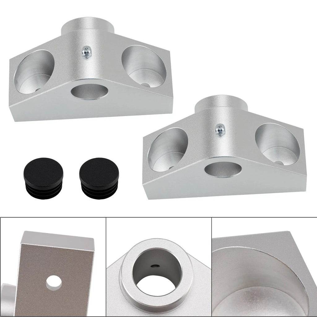 Pair Kit Dump Bed Hinge Mount Billet for Can Am Defender HD Max (2016–2024)
