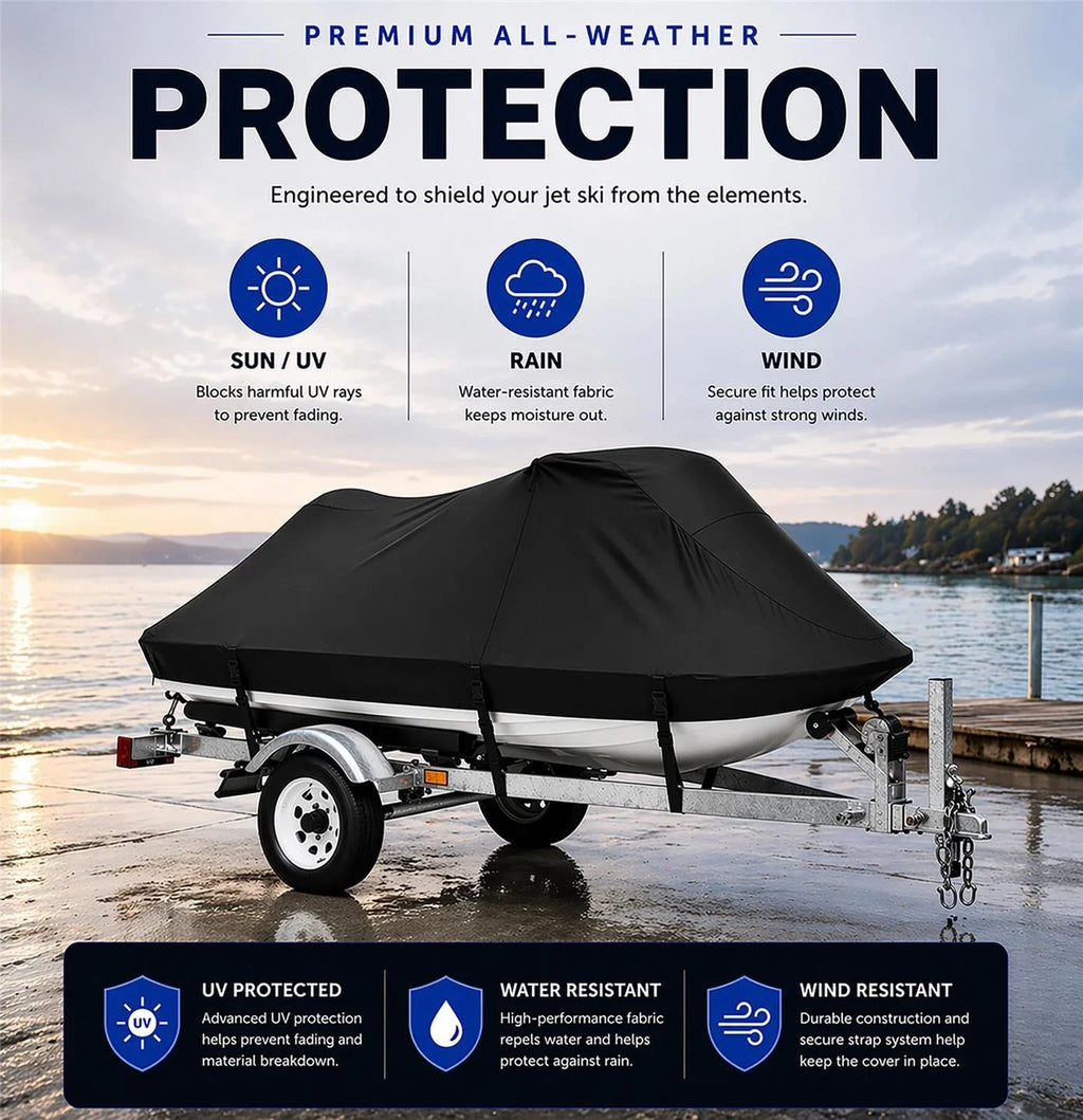 Jet Ski Cover for Sea Doo Spark TRIXX 3up (2018–2019) All Weather