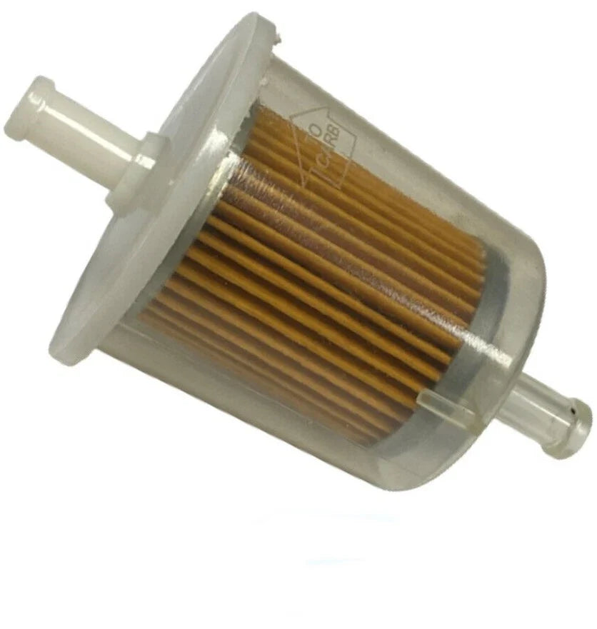 In-Line Fuel Filter for Johnson Evinrude OMC (12-15 Micron, 40-90HP) 5007335 5005266