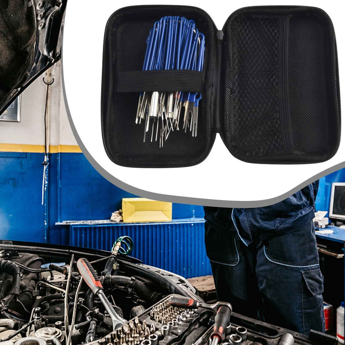 Efficient and Reliable Pin Removal Tool Set 36Pcs Terminal Depinning Kit