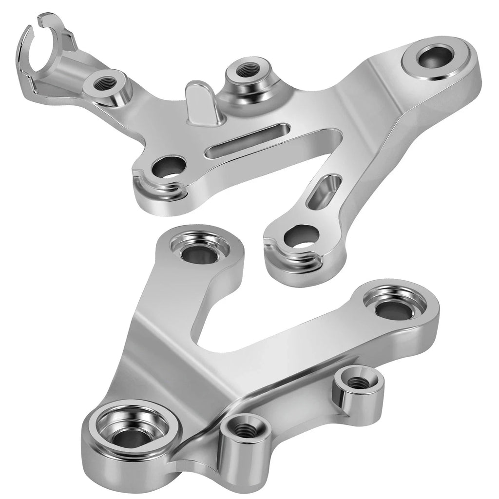 Footpeg Mount Bracket Set for Kawasaki Ninja ZX6R ZX9R ZZR600 (1998–2008)