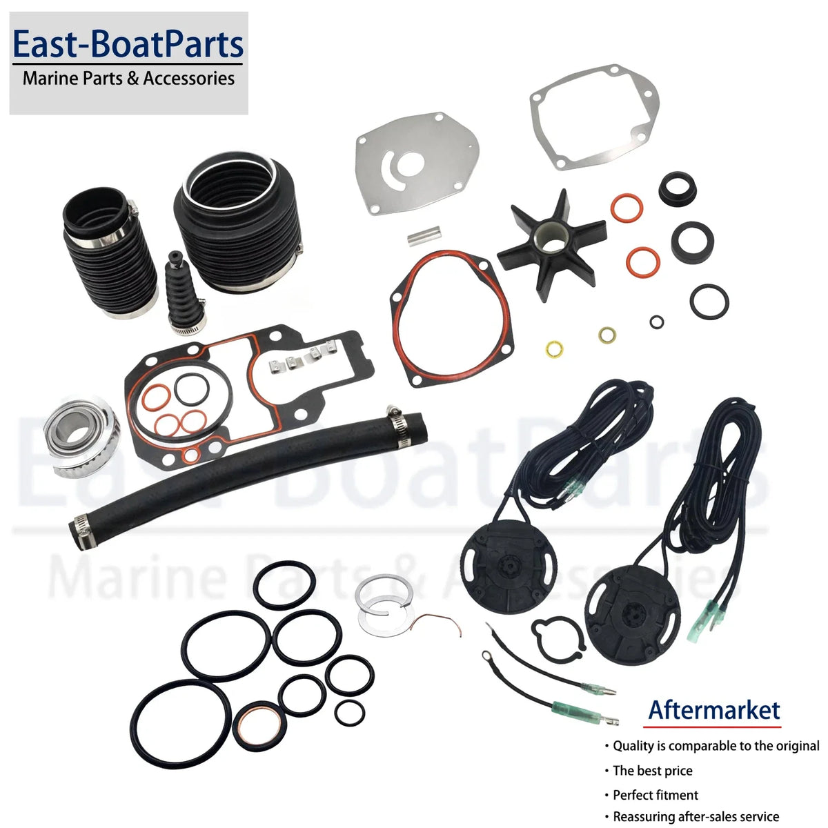 Power Trim Cylinder Seal Kit for MerCruiser Alpha One Gen 2 (Replaces 25-87400A2)