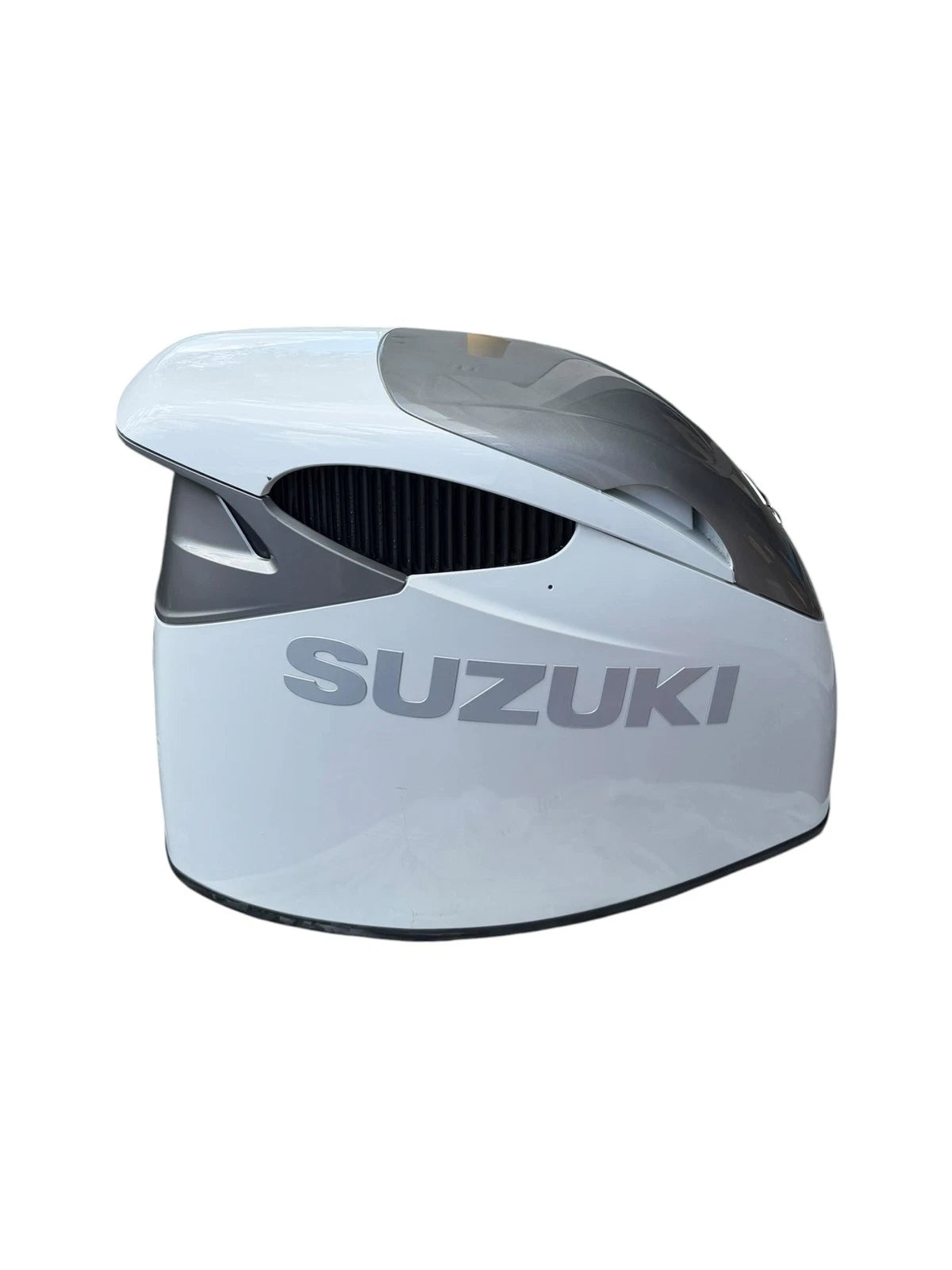 Suzuki 61420-98823-BB K, Outboard Engine Top Cowling White and Grey DF350