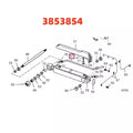 Hydraulic Trim Hose for Volvo Penta SX-C DP-S SX-SLT (3853854 985614)