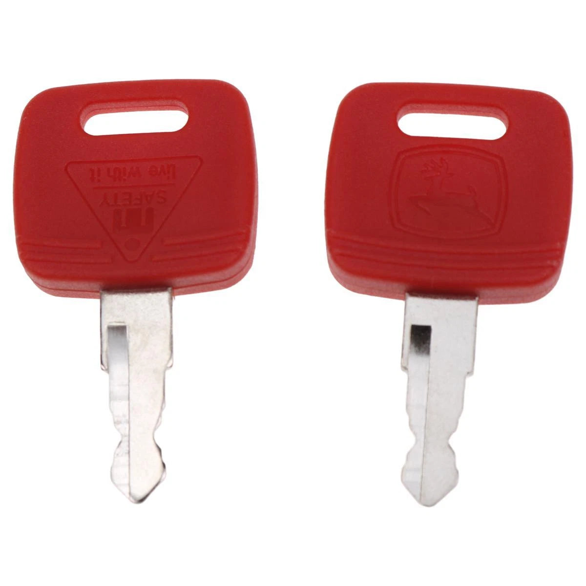 2X Ignition Key RE183935 for John Deere 210K 210LJ 110TLB 3120 3203 5085E 5085M