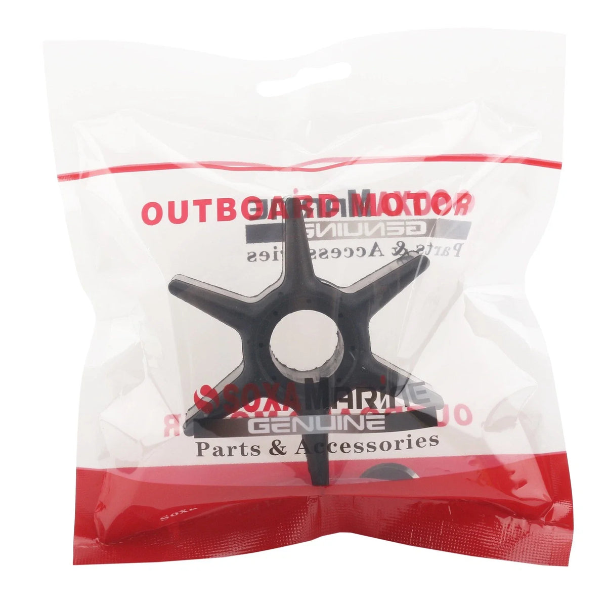 Water Pump Impeller & Key for Yamaha Outboard Motors (6CE-44352)