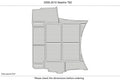 EVA Foam Pad for Sealine T60 (2008) - Teak Deck Flooring Mat