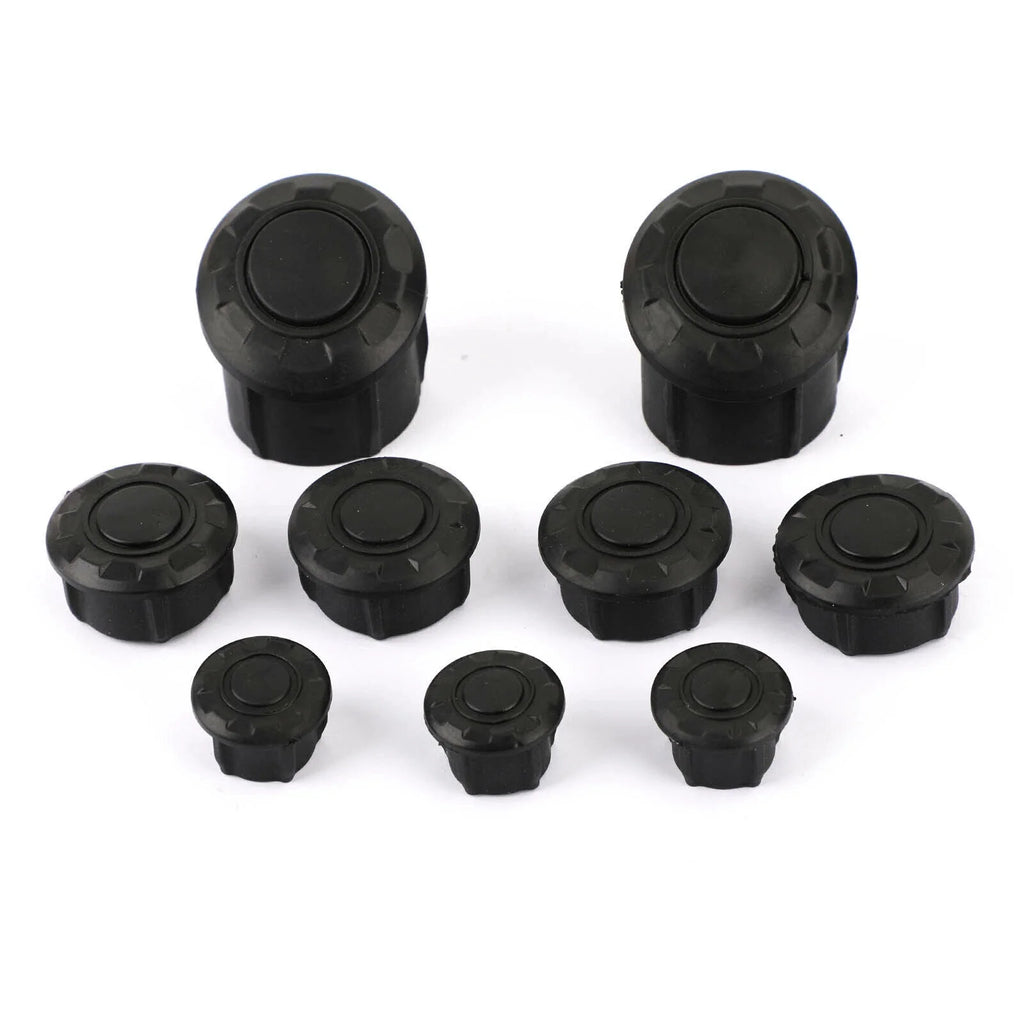 Set of 2 Frame Plugs for BMW R1200GS R 1200 GS LC Adventure (2014–2019)