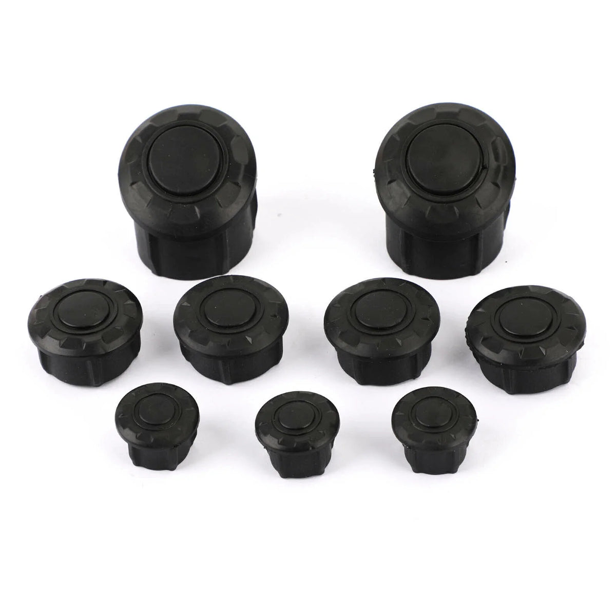 Set of 2 Frame Plugs for BMW R1200GS R 1200 GS LC Adventure (2014–2019)