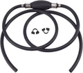 3/8" Fuel Gas Hose Line Assembly with Primer Bulb Marine Outboard Boat RV Motor