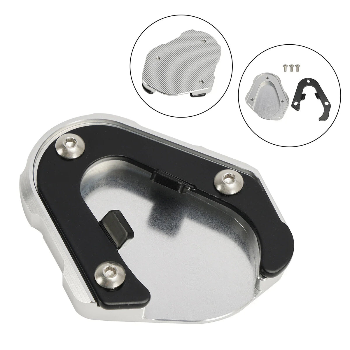Kickstand Enlarger Plate Pad for Scrambler 1200XC/XE, Tiger 1200 GT (2022–2023)