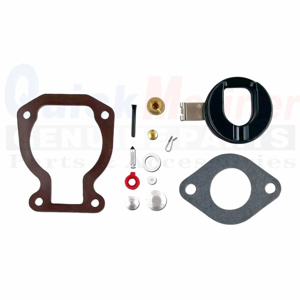 Carburetor Kit with Float for Johnson Evinrude 9.9 HP 15 HP (1974–1988) 398453