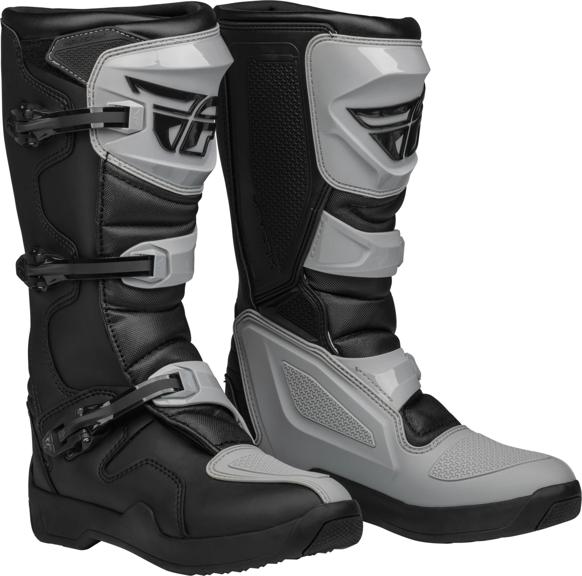 Fly Racing Maverik LT Offroad Motorcycle Boots US 09 Grey/Black