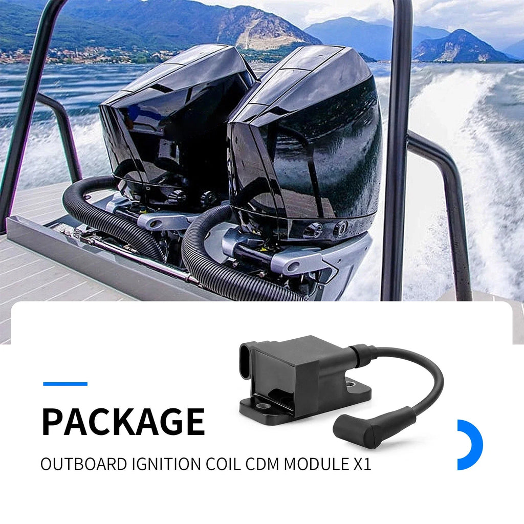 Outboard Ignition Coil CDM Module for Mercury MerCruiser (827509A10, 114-7509)
