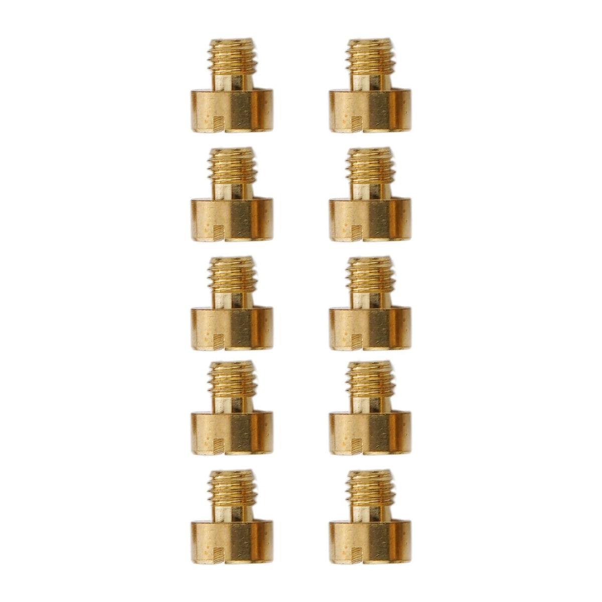 Main Jets Carb Thread M5x0.75mm Tool 10Pcs/Set for Mikuni Carburetor 180 185