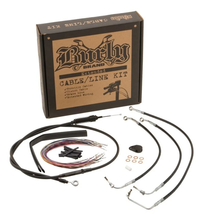Burly Brand Control Kit 16in Gorilla for Harley Davidson FLHR & FLTR 2000-2006