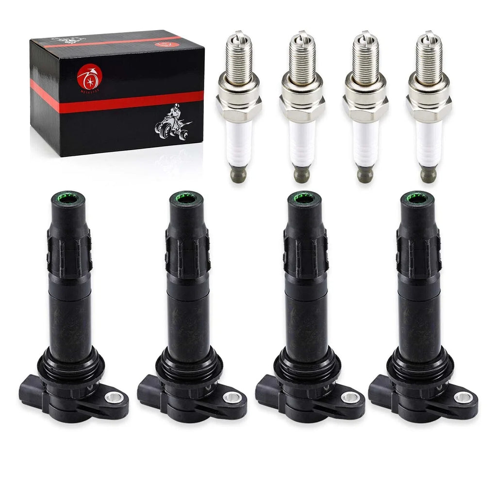 Ignition Coils & Spark Plug for Yamaha WaveRunner FX Cruiser FX1100 (2004–2008)