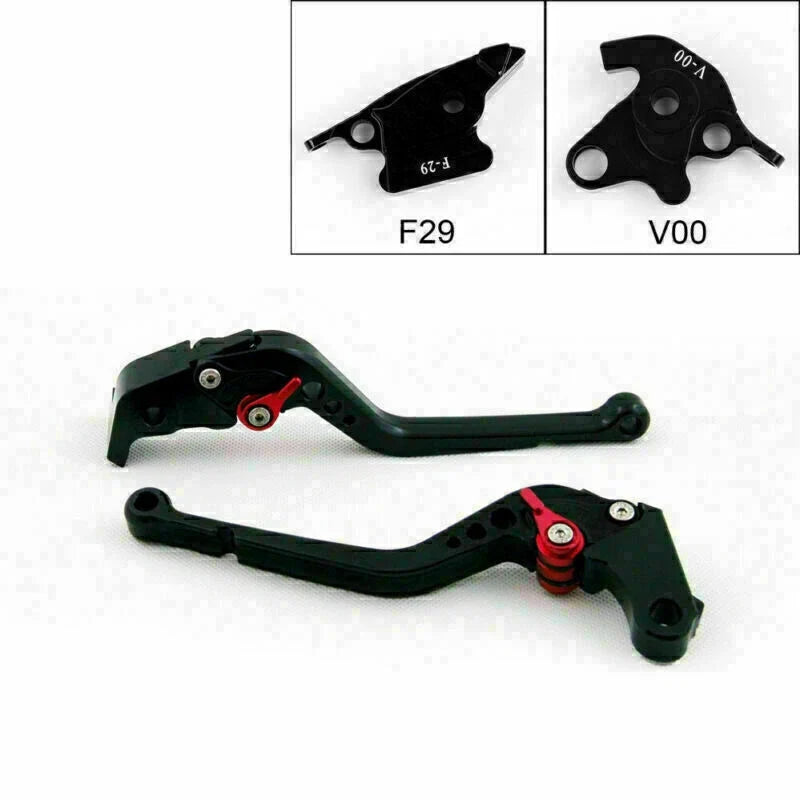 Long Brake Clutch Levers for Honda ST 1300 (2008–2012) T9 Black