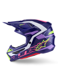 Alpinestars SM7 Deed Helmet Off-Road Motorcycle Helmet Medium Purple/Pink
