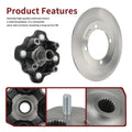 Front Wheel Hub & Brake Disc Rotor for Suzuki Vinson 500 (2002–2003)
