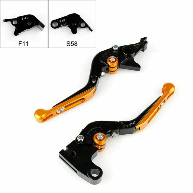 Adjustable Brake Clutch Levers for Aprilia RSV4 (2009–2014) Gold T9