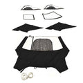 Formula Boat Curtain Kit 255302 - 370 HT Black (7PC)
