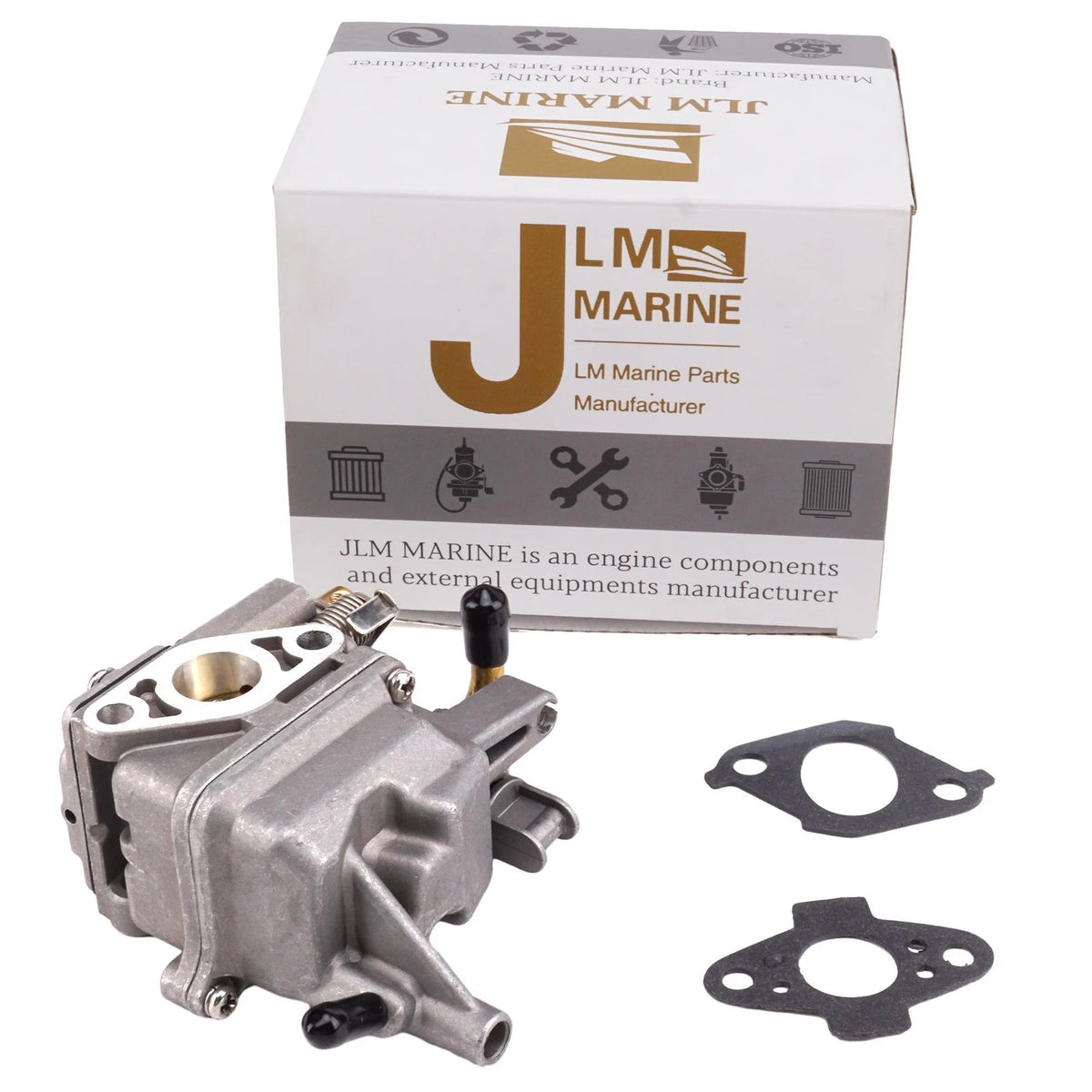 69M-14301 Outboard Carbs Carburetor with Gasket for Yamaha Marine Outboard Motor