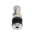 12Pcs Chrome Metal Bolt-In Tire Valve Stems TR161 for Valve Holes .453"