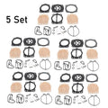 Set of 5 Carburetor Rebuild Kits for Kawasaki 750 TS SX SXI (Keihin CDK-2)