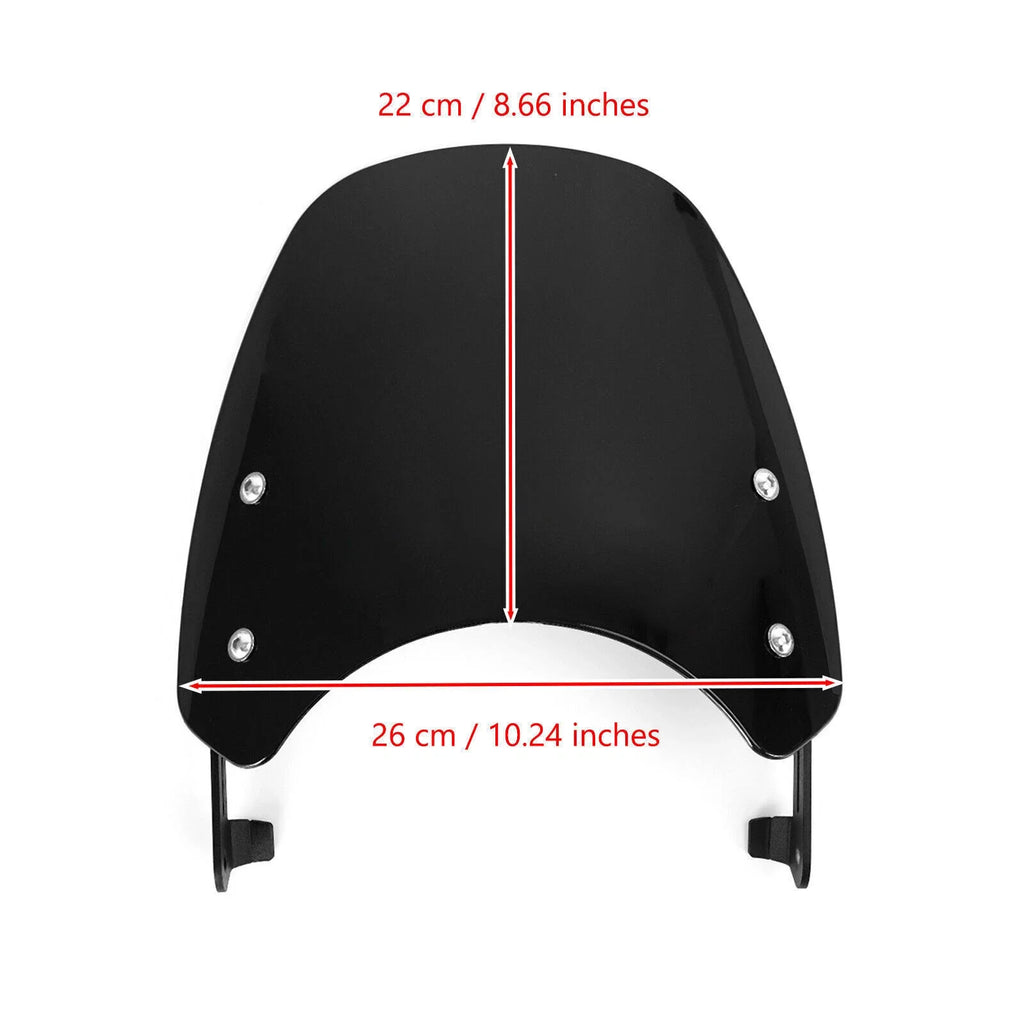 ABS Windshield for Speed Twin 1200 (2019–2021) BLKT9