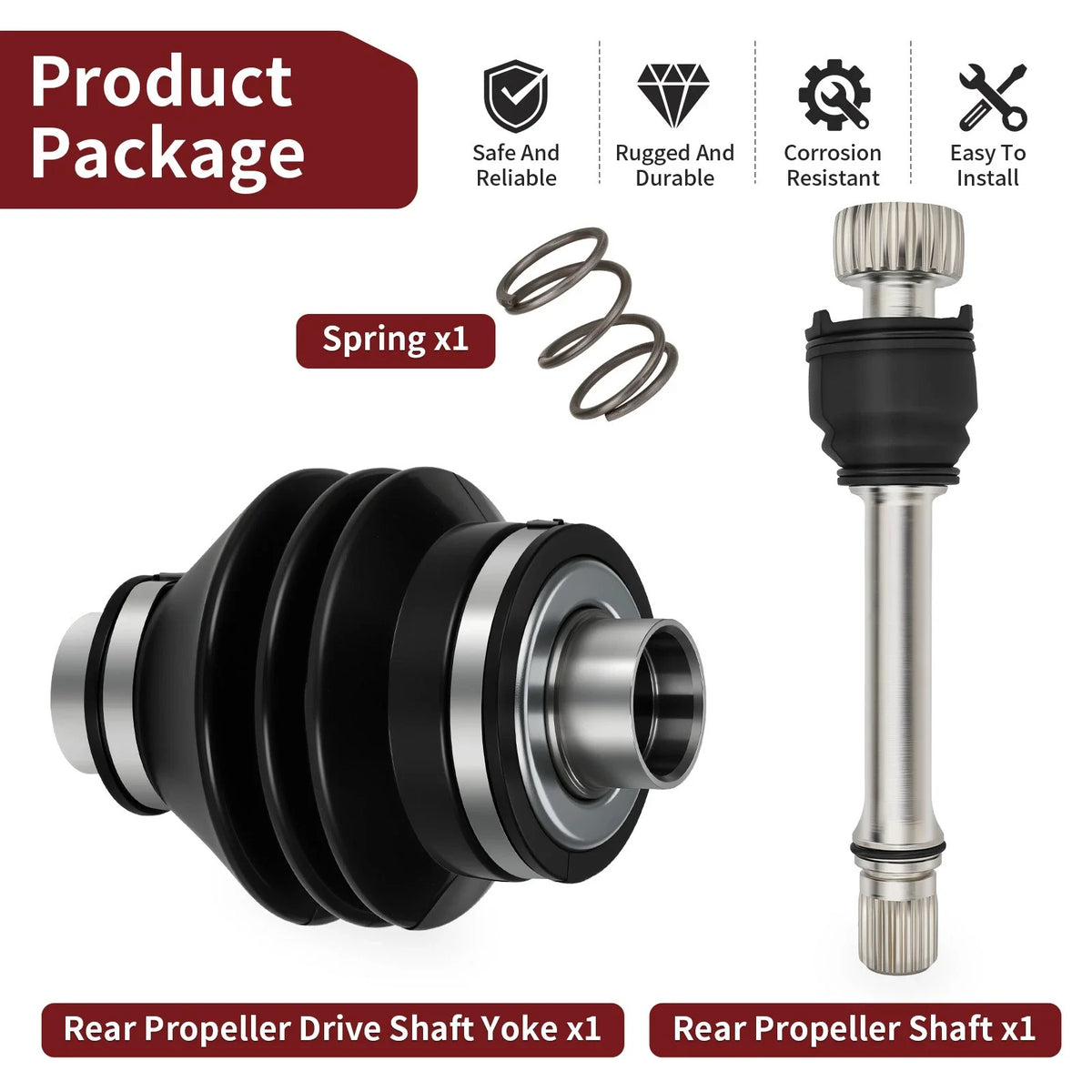 Rear Propeller Shaft Yoke for Honda Foreman Rubicon 500 FA/FM (2015–2019)