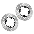 2X Front Brake Disc Rotors for Yamaha Grizzly 350/400/450 (2007–2014)