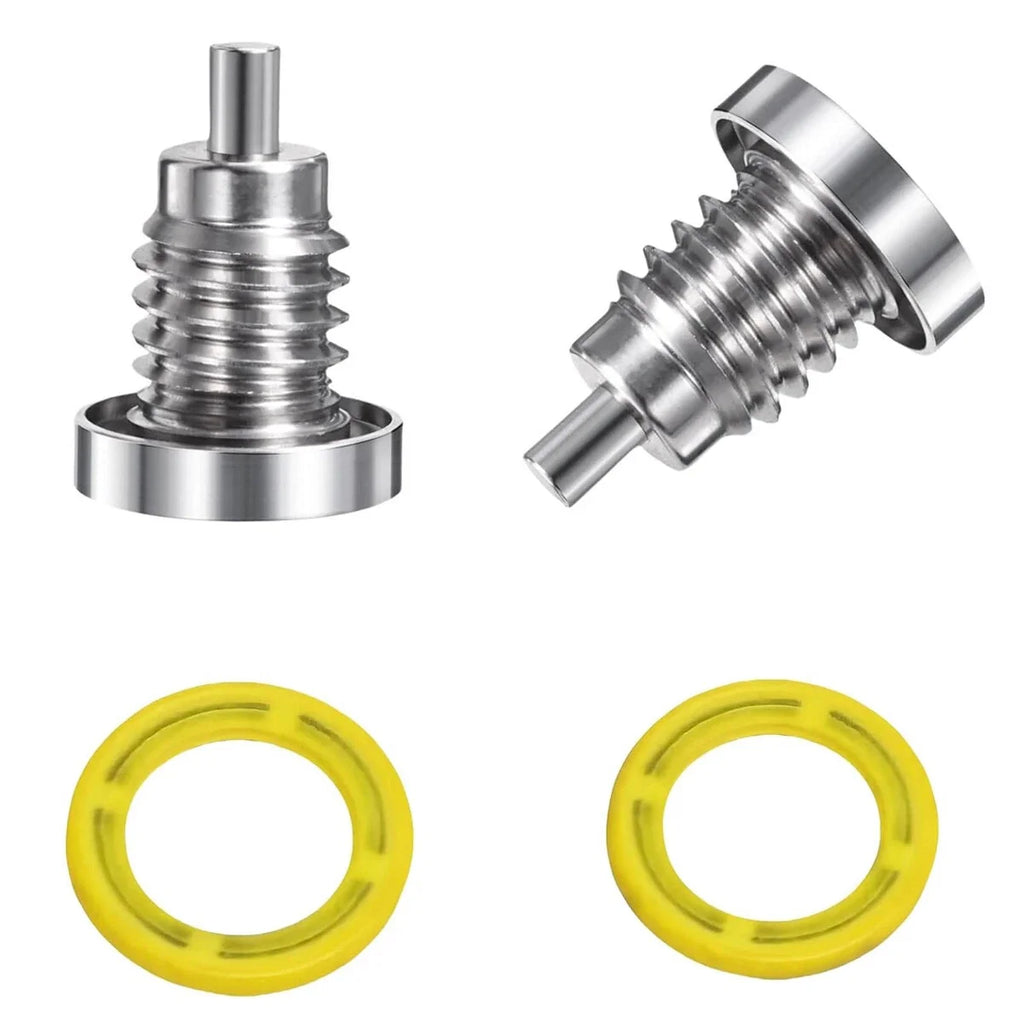 Lower Unit Gear Lube Drain Fill Hole Screw for Mercury Mariner (2Pcs)