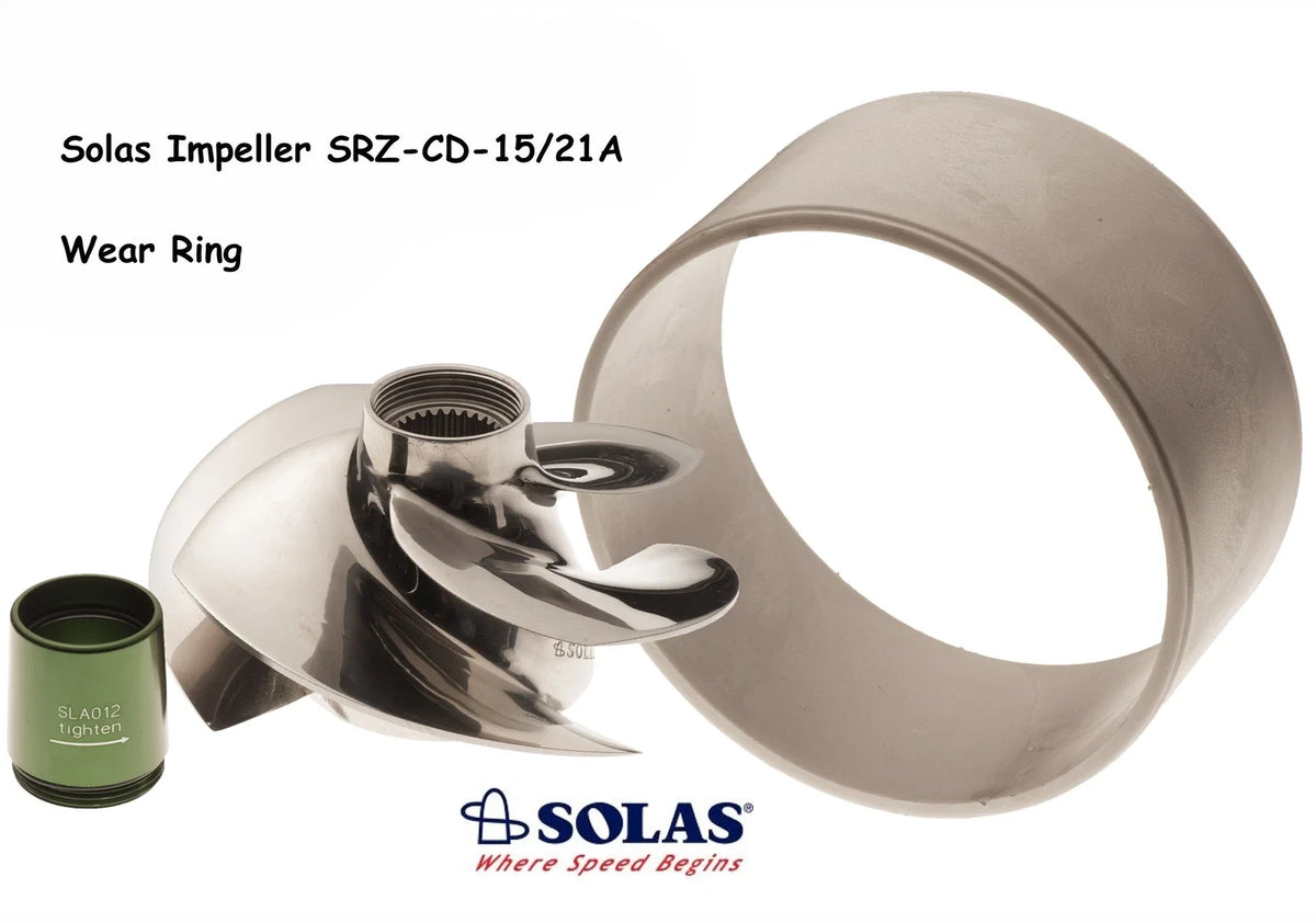 Solas Impeller SRZ-CD-15/21A for Seadoo 4-Tec 255 260 (2003–2009)