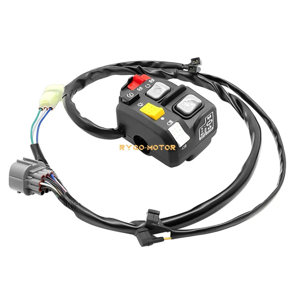 Left Handle Electric Shift Switch Headlight for Honda Rancher 420 (2007–2014)