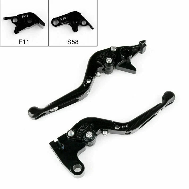 Adjustable Brake Clutch Levers for Aprilia RSV4 (2009–2014) Black T9